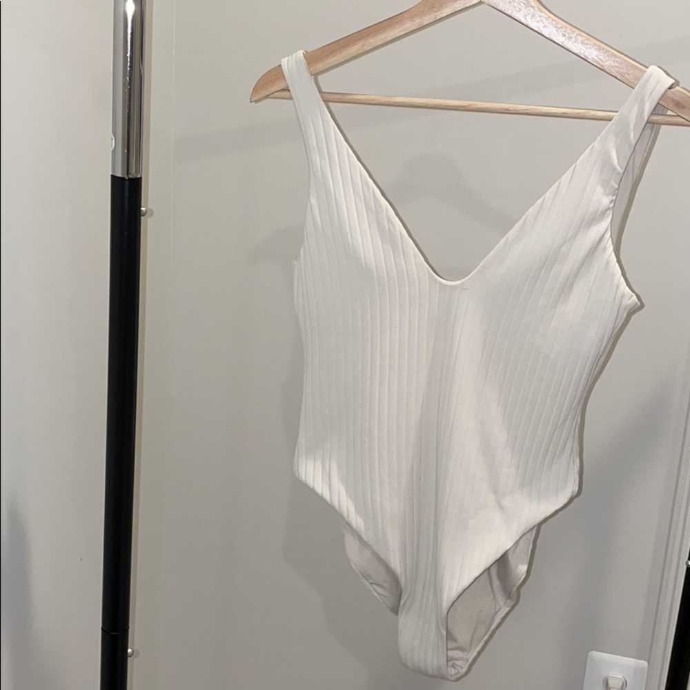 Everything But Water Ribbed Swimsuit By Becca
